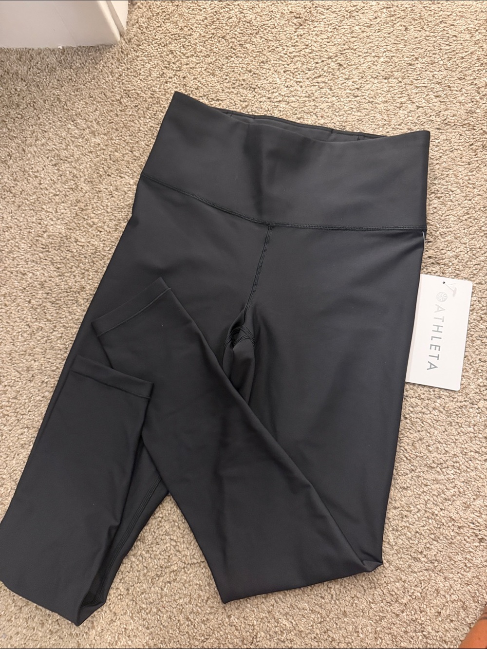Athleta Black Interval Tight Leggings NWT
